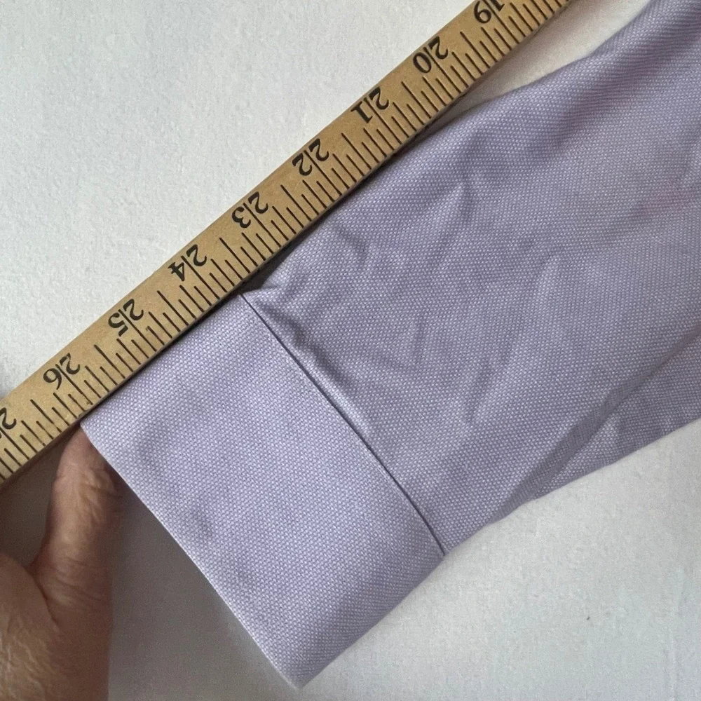 Banana‎ Republic Mens XL Non-Iron Tailored Slim Fit Shirt Warm Violet 410759-03